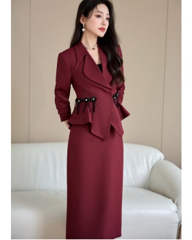 Autumn commuting business suit slim coat for women