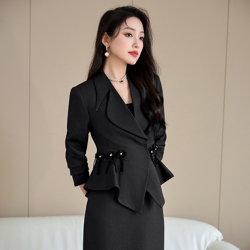 Autumn commuting business suit slim coat for women