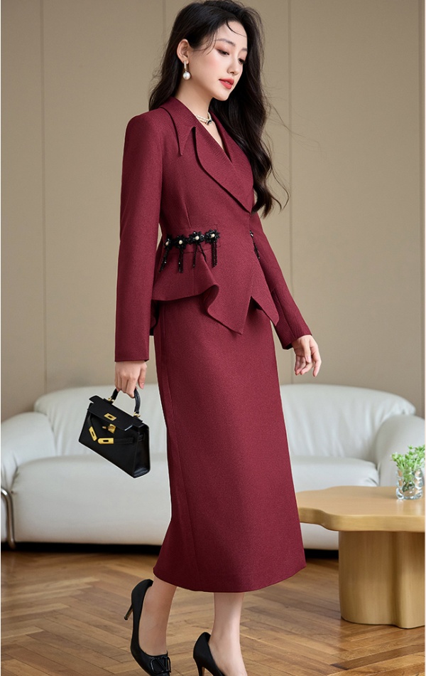 Autumn commuting business suit slim coat for women