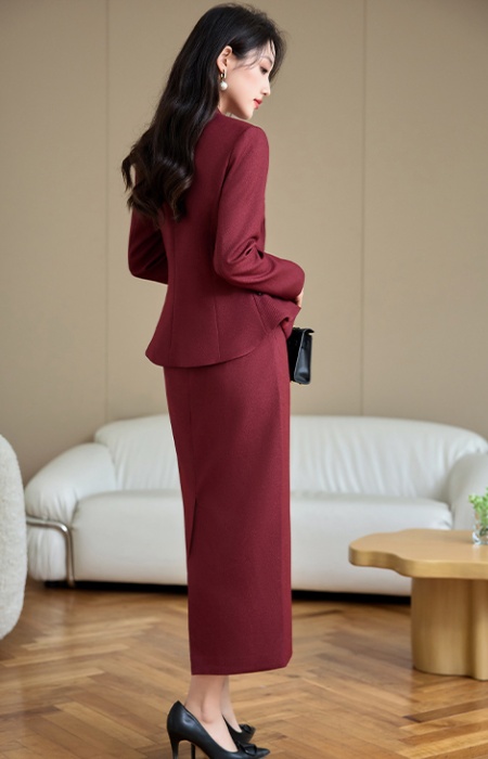 Autumn commuting business suit slim coat for women