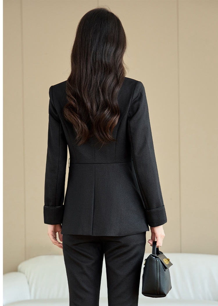 Slim business suit suit pants 2pcs set for women
