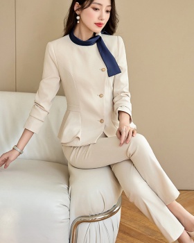 Autumn coat temperament business suit 2pcs set for women