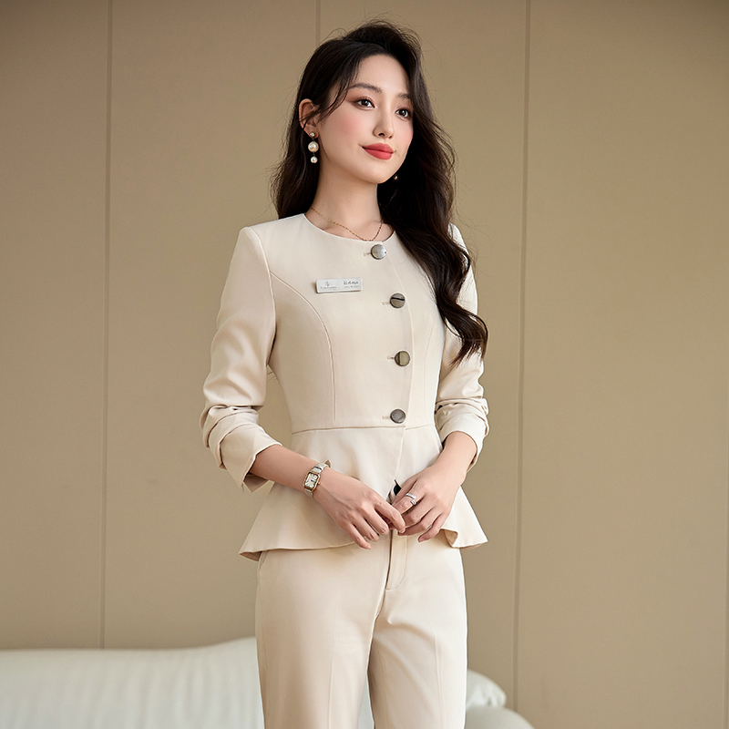 Slim coat business suit 2pcs set for women