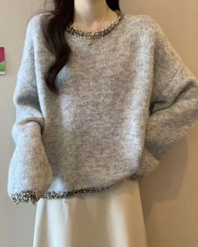 Lazy pullover Japanese style retro sweater for women