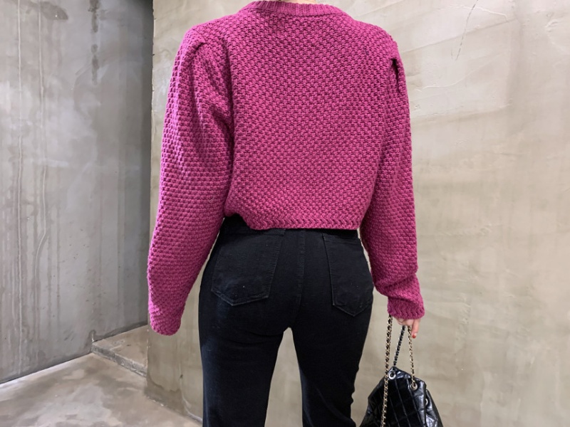 Korean style all-match small cardigan single-breasted coat
