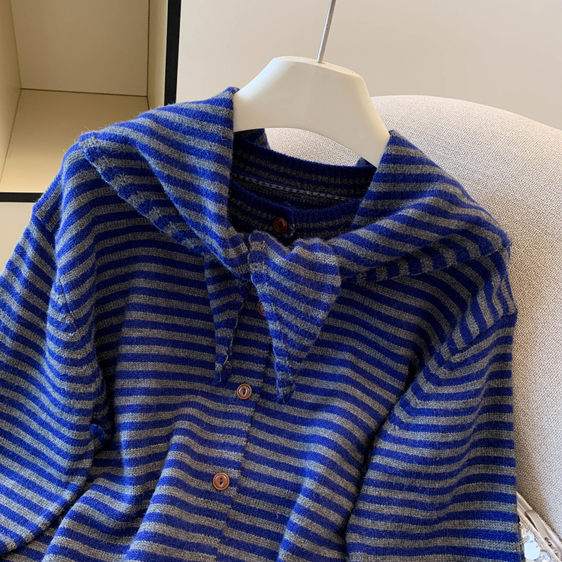 Niche sweater autumn and winter scarves a set for women