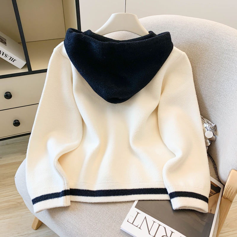 Knitted Korean style tops short cardigan for women