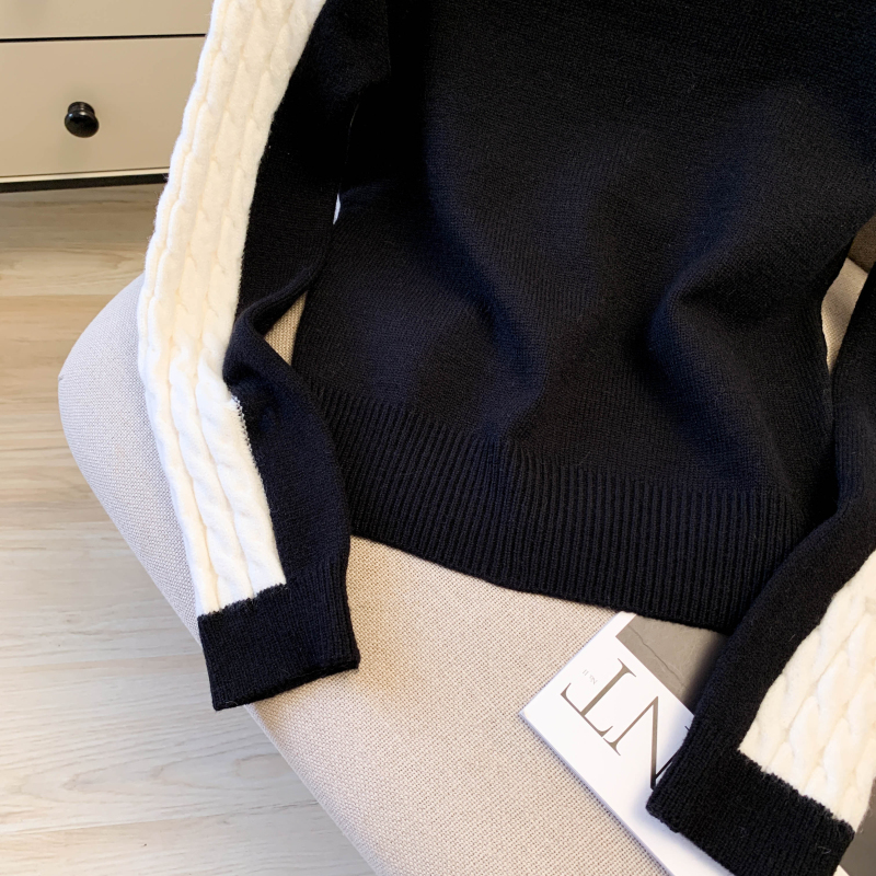 Autumn and winter tops all-match sweater for women