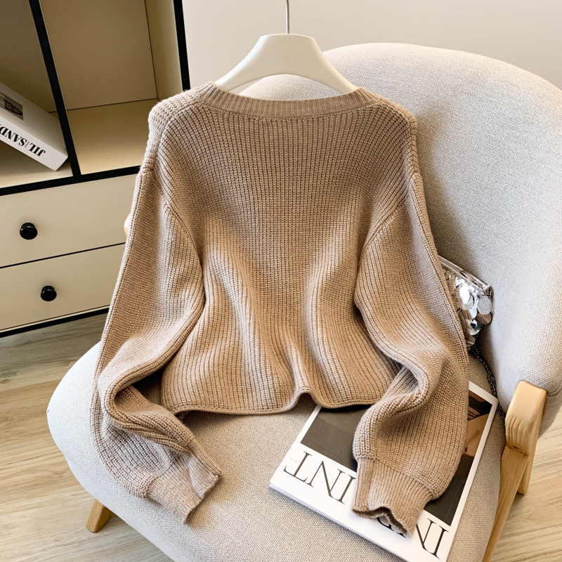 Knitted scarves niche sweater for women
