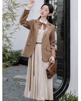 Show young shirt Chinese style coat 3pcs set
