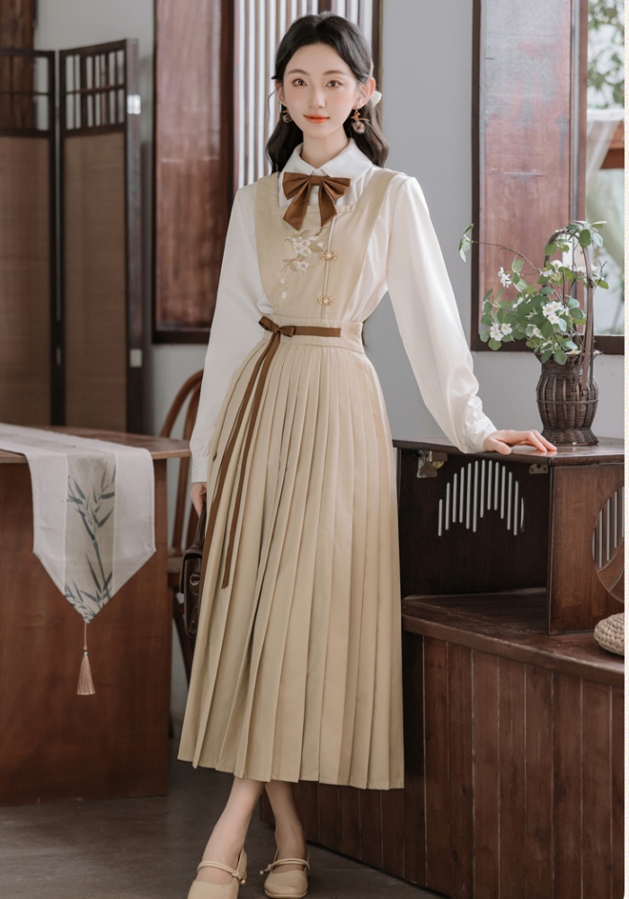 Show young shirt Chinese style coat 3pcs set