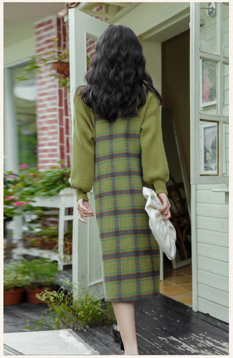 Chanelstyle sling scarves autumn dress a set