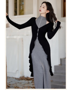 Knitted dress 2pcs set