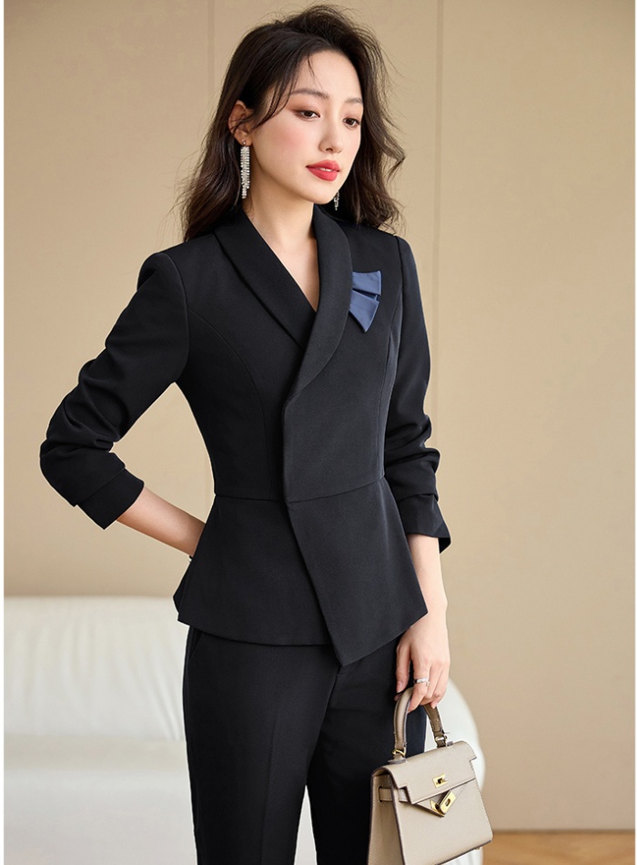 Autumn business suit coat 2pcs set for women