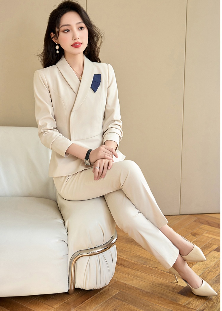 Autumn business suit coat 2pcs set for women