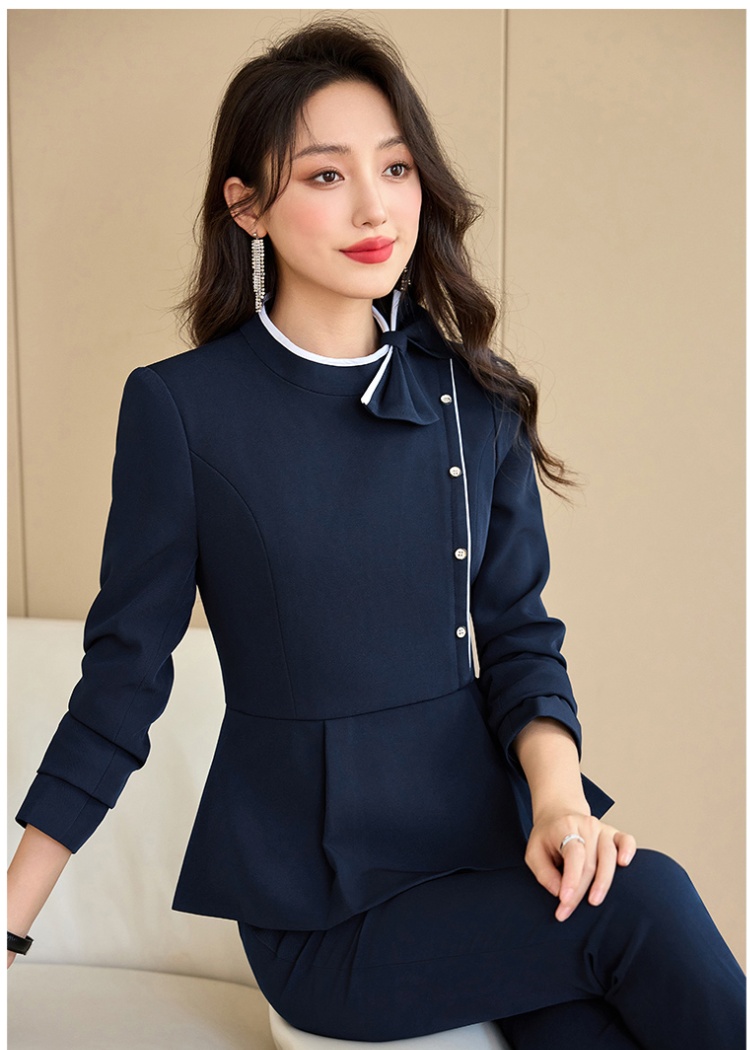 Temperament business suit suit pants 2pcs set for women