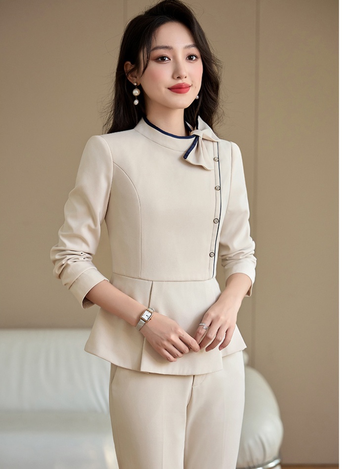 Temperament business suit suit pants 2pcs set for women