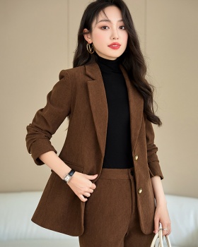 Slim commuting coat temperament profession business suit