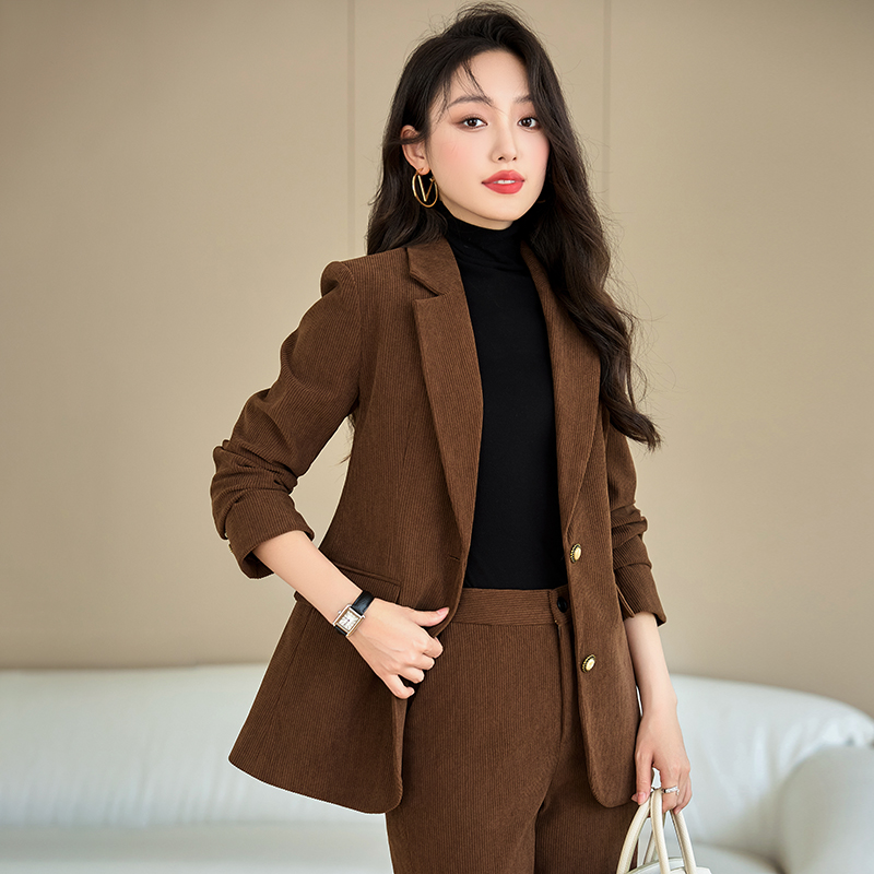 Slim commuting coat temperament profession business suit