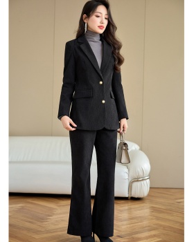 All-match business suit suit pants 2pcs set for women