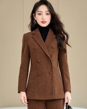 Commuting slim business suit profession coat for women