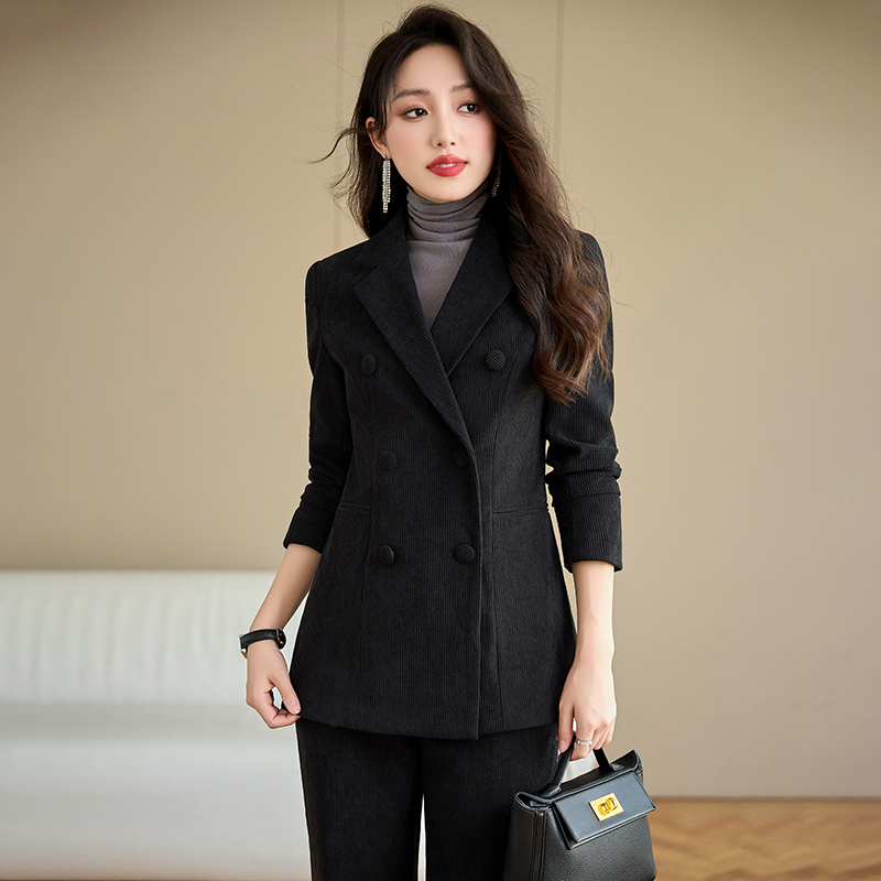 Commuting slim business suit profession coat for women