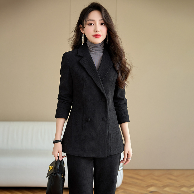Commuting slim business suit profession coat for women