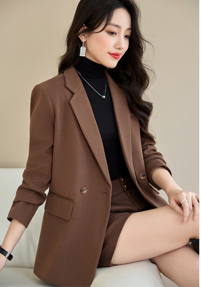 All-match business suit autumn coat 2pcs set for women