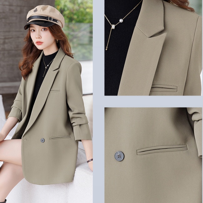 Short niche jacket chanelstyle coat for women