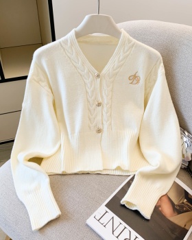 Spring and autumn cardigan inside the ride sweater