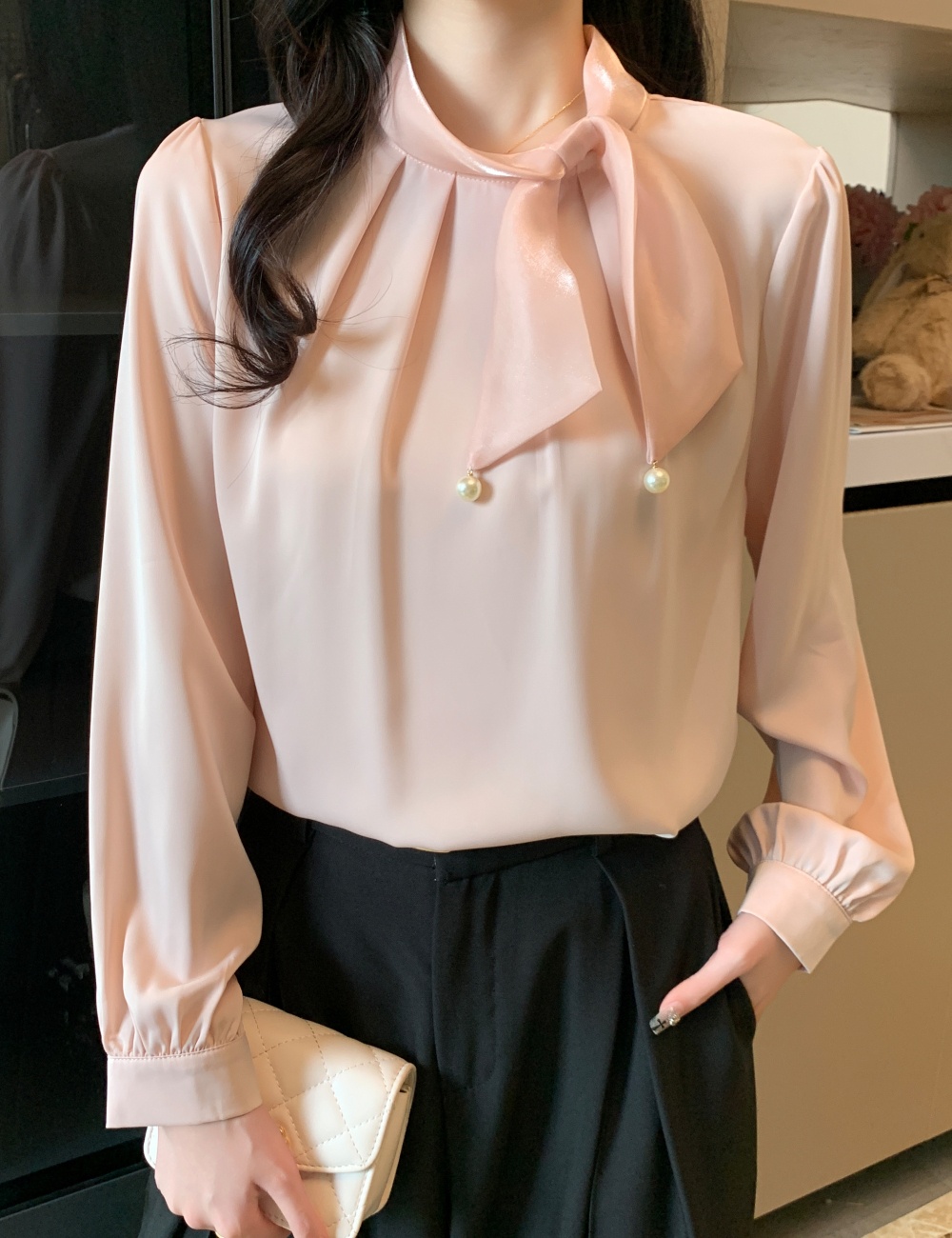 Show young simple tops autumn shirt for women