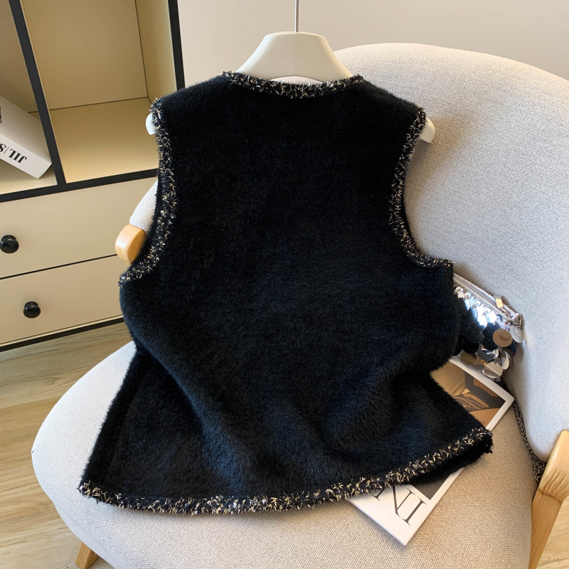 Tassels Western style coat temperament waistcoat for women