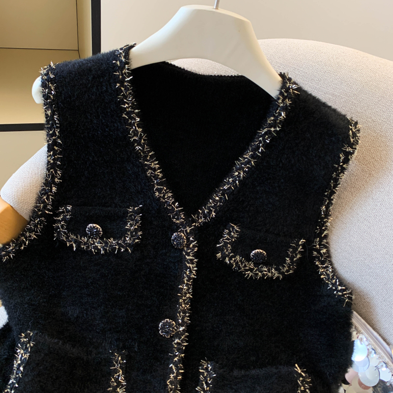 Tassels Western style coat temperament waistcoat for women
