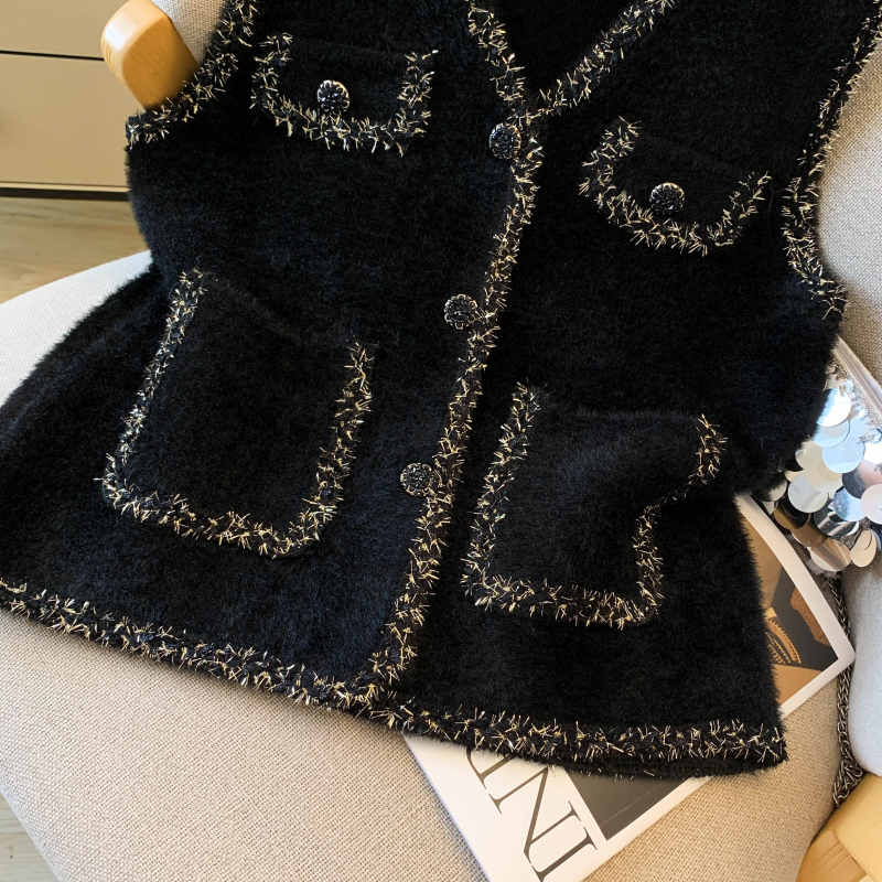 Tassels Western style coat temperament waistcoat for women