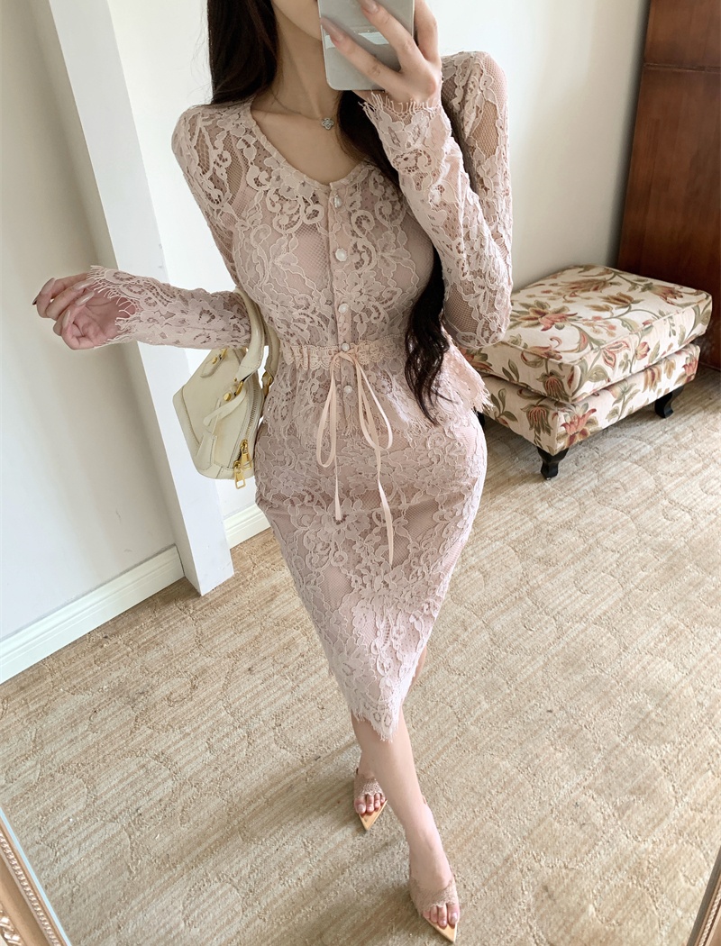 Slim enticement skirt France style romantic tops a set