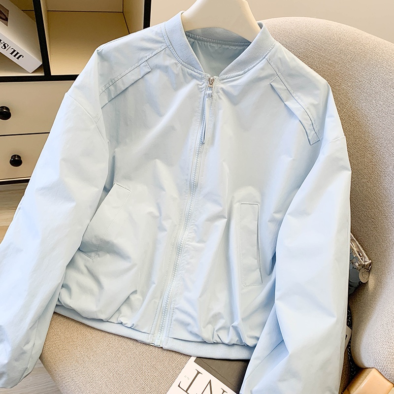 Cstand collar autumn jacket short baseball uniforms
