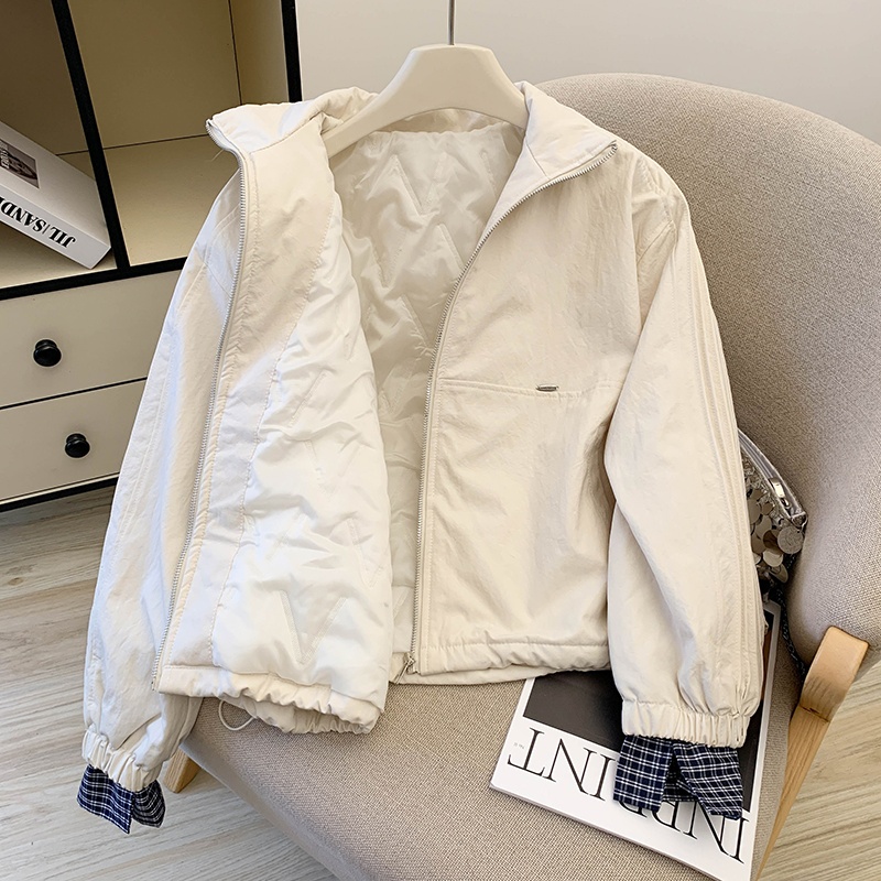 Casual winter jacket short technical jacket for women