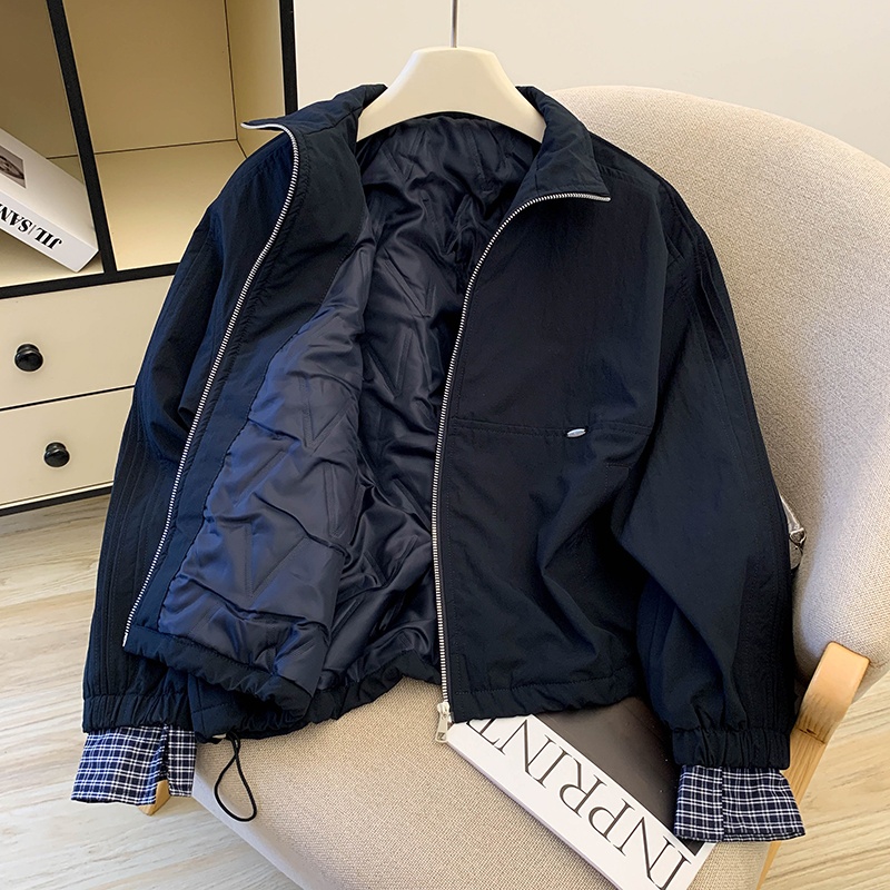 Casual winter jacket short technical jacket for women