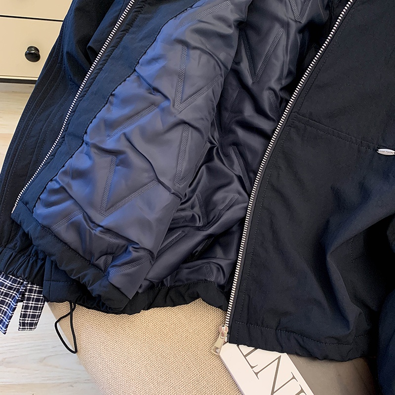 Casual winter jacket short technical jacket for women
