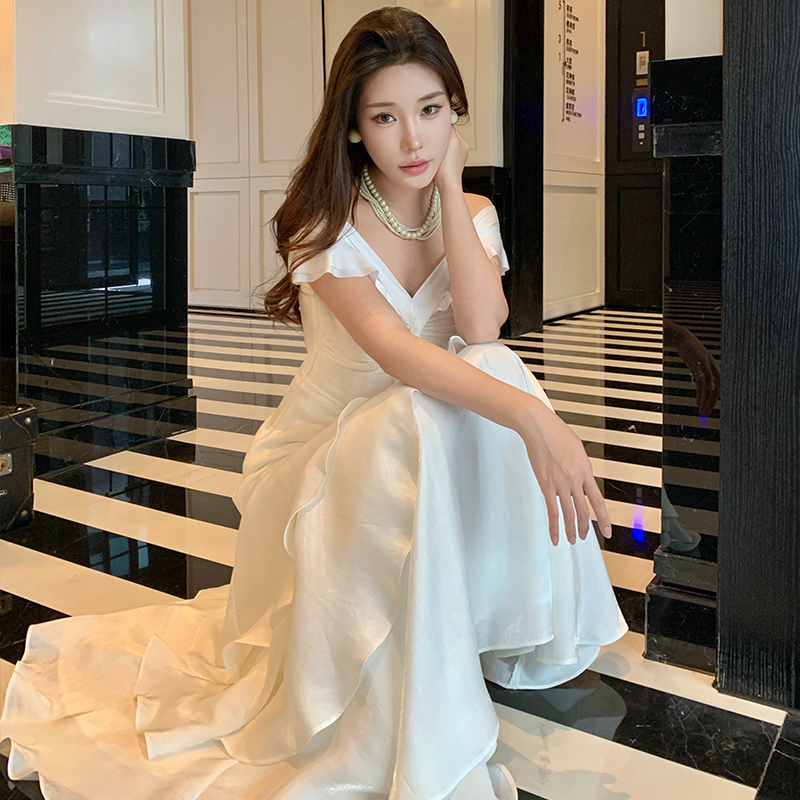 Niche light luxury formal dress mermaid France style dress