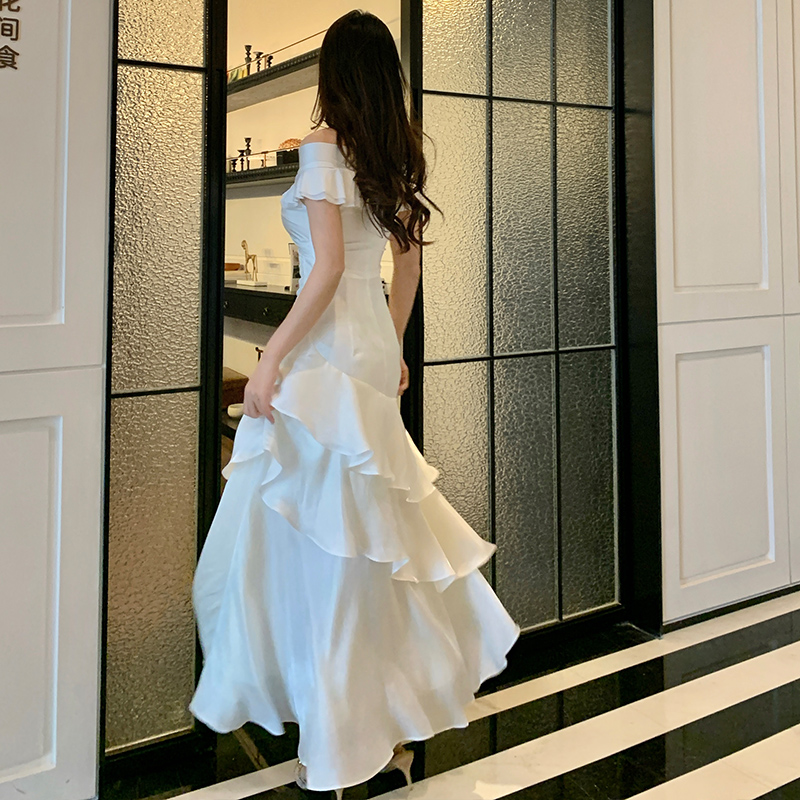 Niche light luxury formal dress mermaid France style dress
