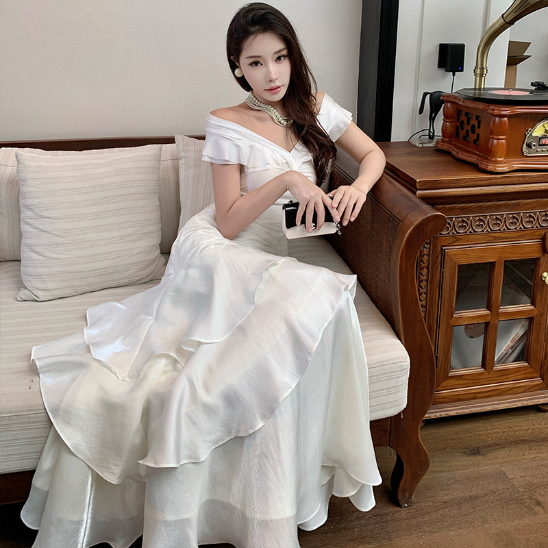Niche light luxury formal dress mermaid France style dress
