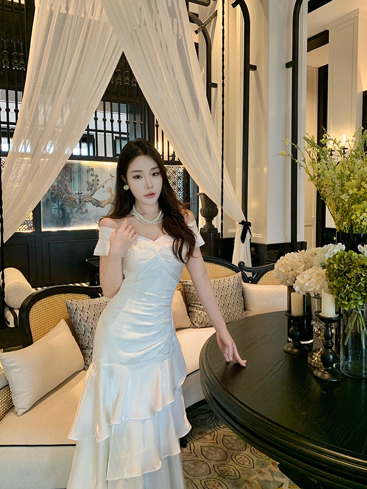 Niche light luxury formal dress mermaid France style dress