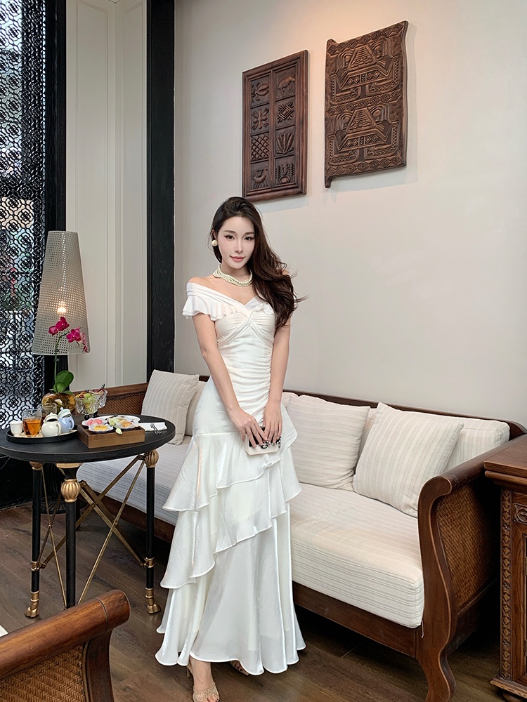 Niche light luxury formal dress mermaid France style dress