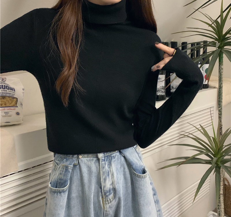 Thermal slim bottoming shirt long sleeve tops for women