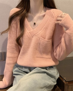 Pullover loose lazy autumn and winter sweater for women