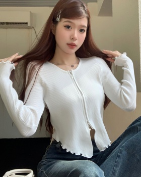 Spicegirl knitted cardigan irregular tops