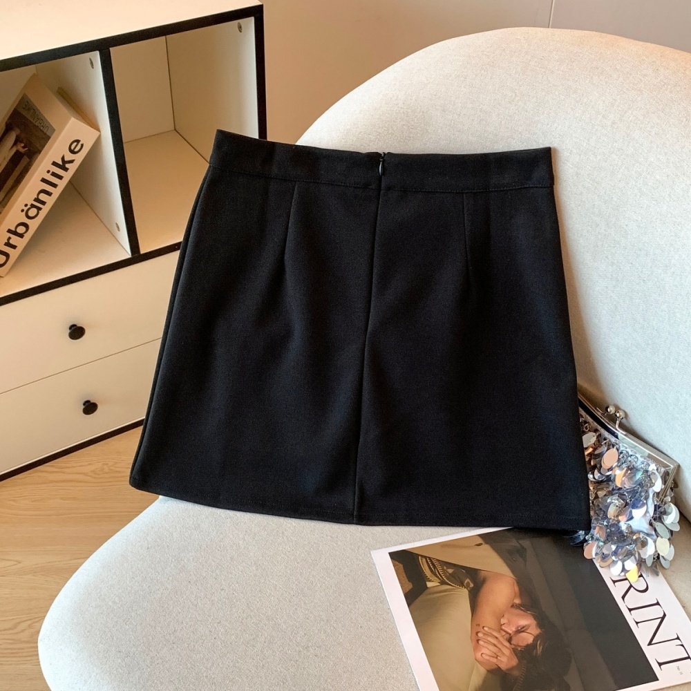 Black short skirt summer skirt for women