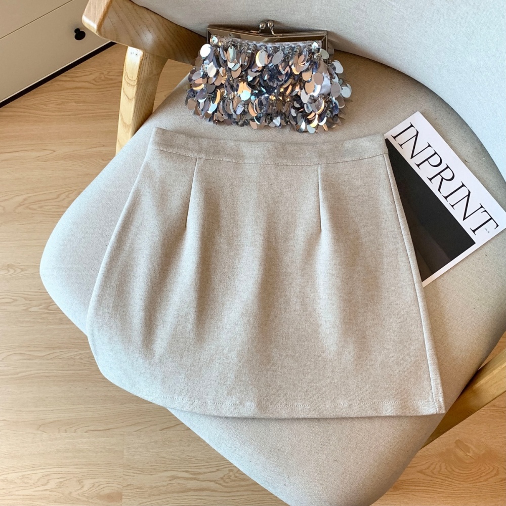 Black short skirt summer skirt for women