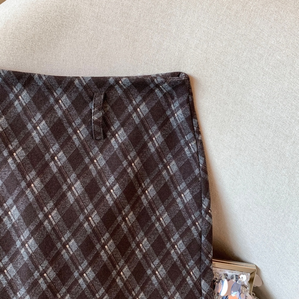 High waist Korean style skirt woolen short skirt